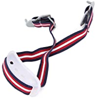 Gojiny Correa de Barbilla Elástica Construcción de Seguridad Casco Blanco Correa de Barbilla Honda Desmontable para…